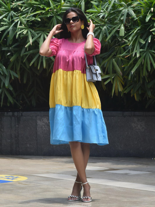 Tinted Yellow Dress